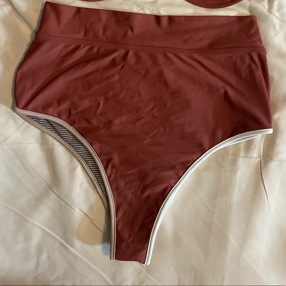 Ruby Set in Clove Acacia Swimwear - Picture 2 of 5